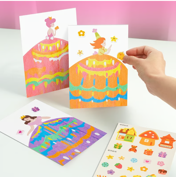 Kreatives Kinder Rakel Malkit