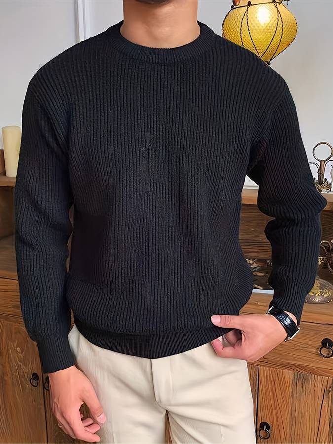 Warm gestrickter Pullover