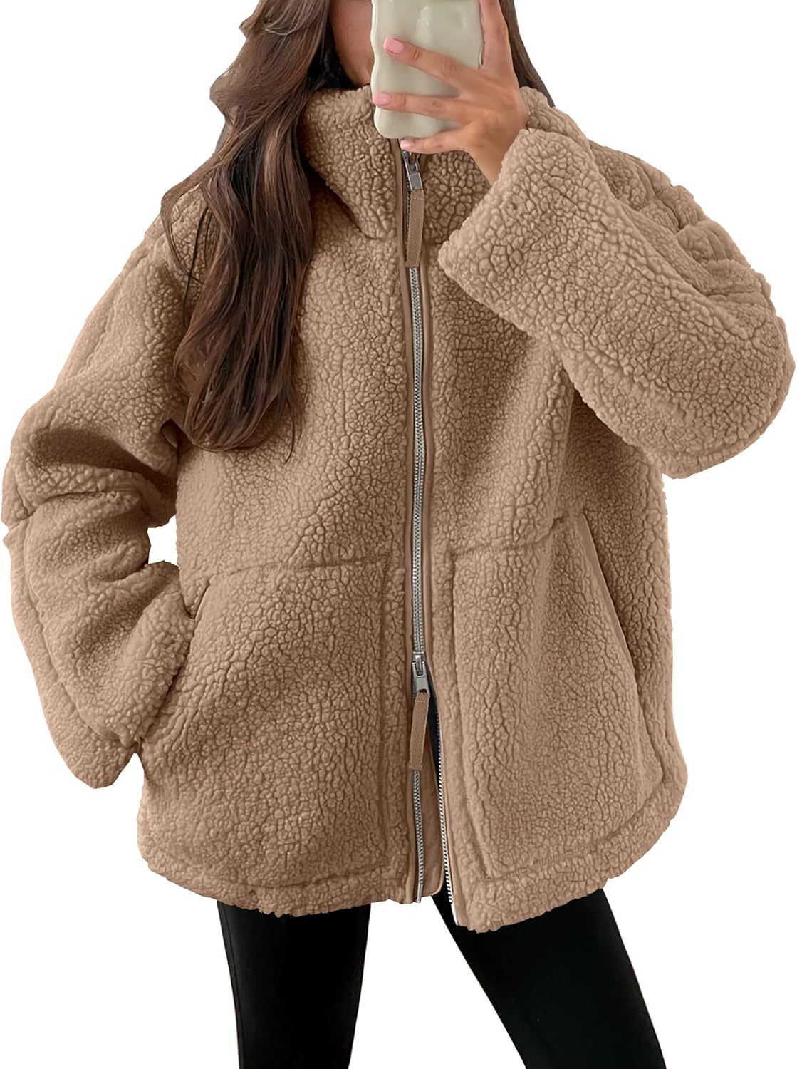 Luxus Fleece-Jacke