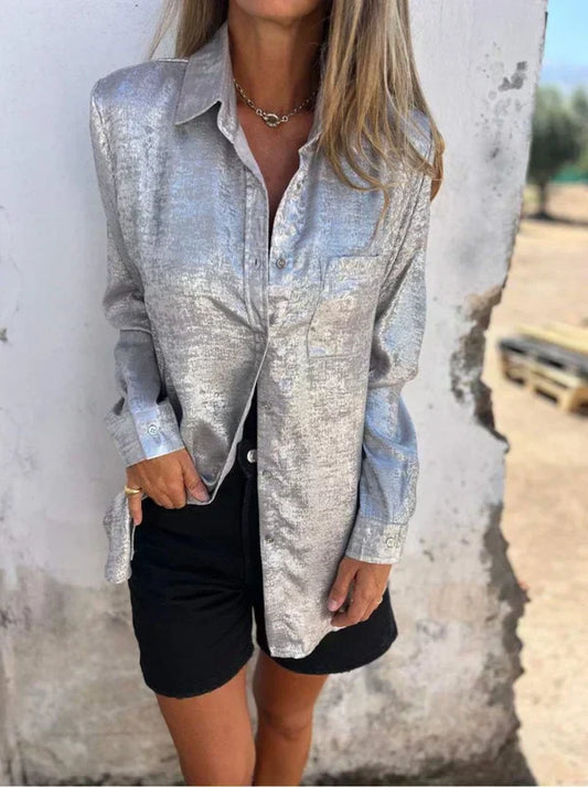Sara | Elegantes Wildlederhemd