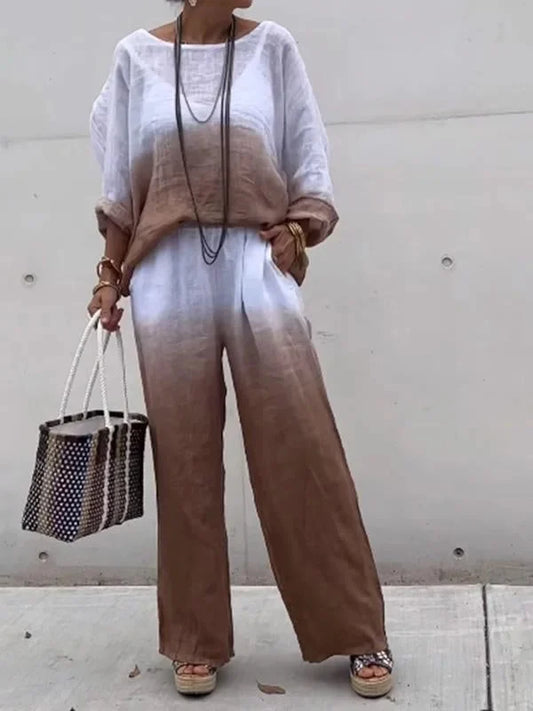 Noa | Comfy Set Chic Baumwolle Leinen