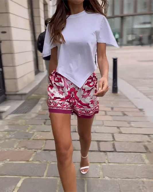 Eevee | Comfy Kurzärmeliges stylisches Set
