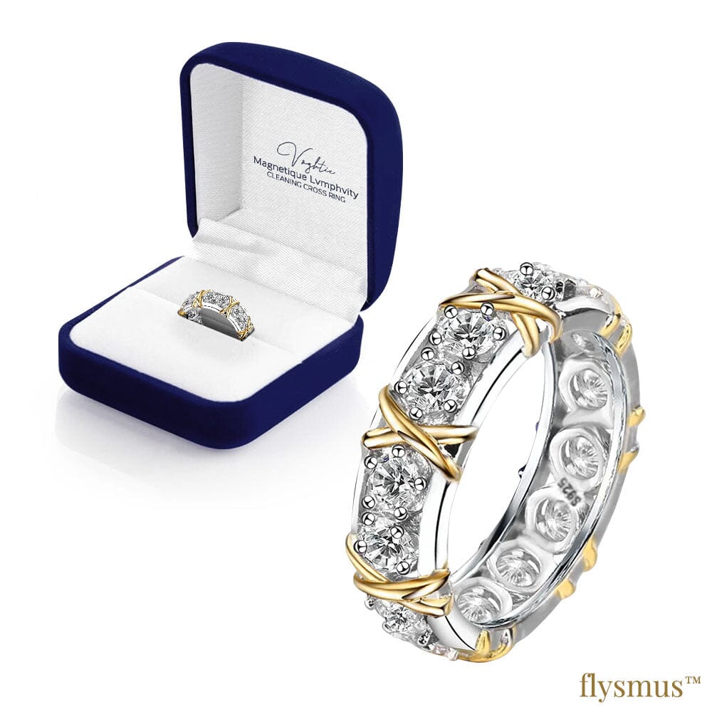 Flysmus™ Voghtic Magnetique Lvmphvity Reinigungs-Cross-Ring