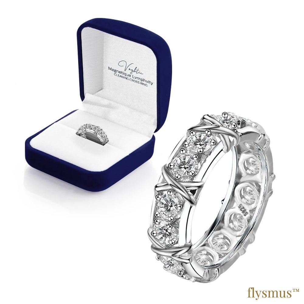 Flysmus™ Voghtic Magnetique Lvmphvity Reinigungs-Cross-Ring