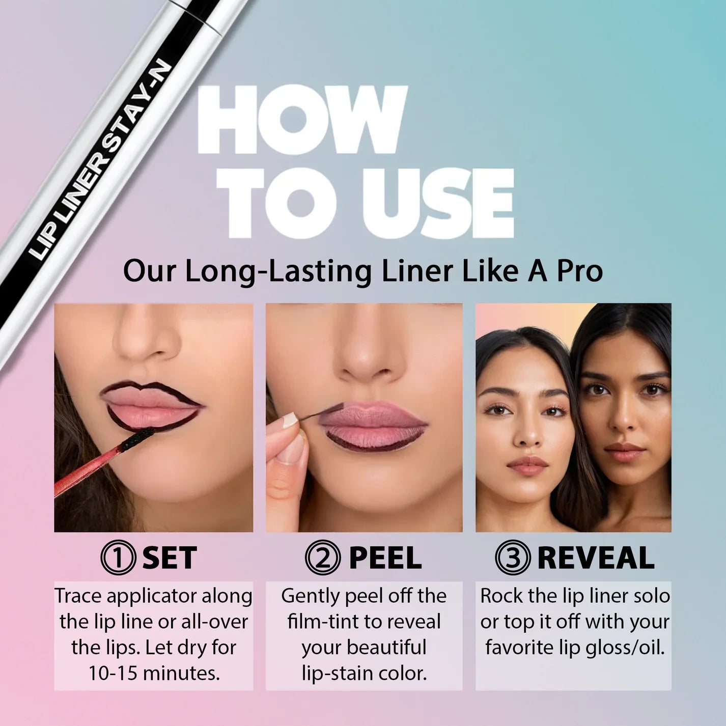 Plump & Peel 12-Stunden Lippenkonturenstift