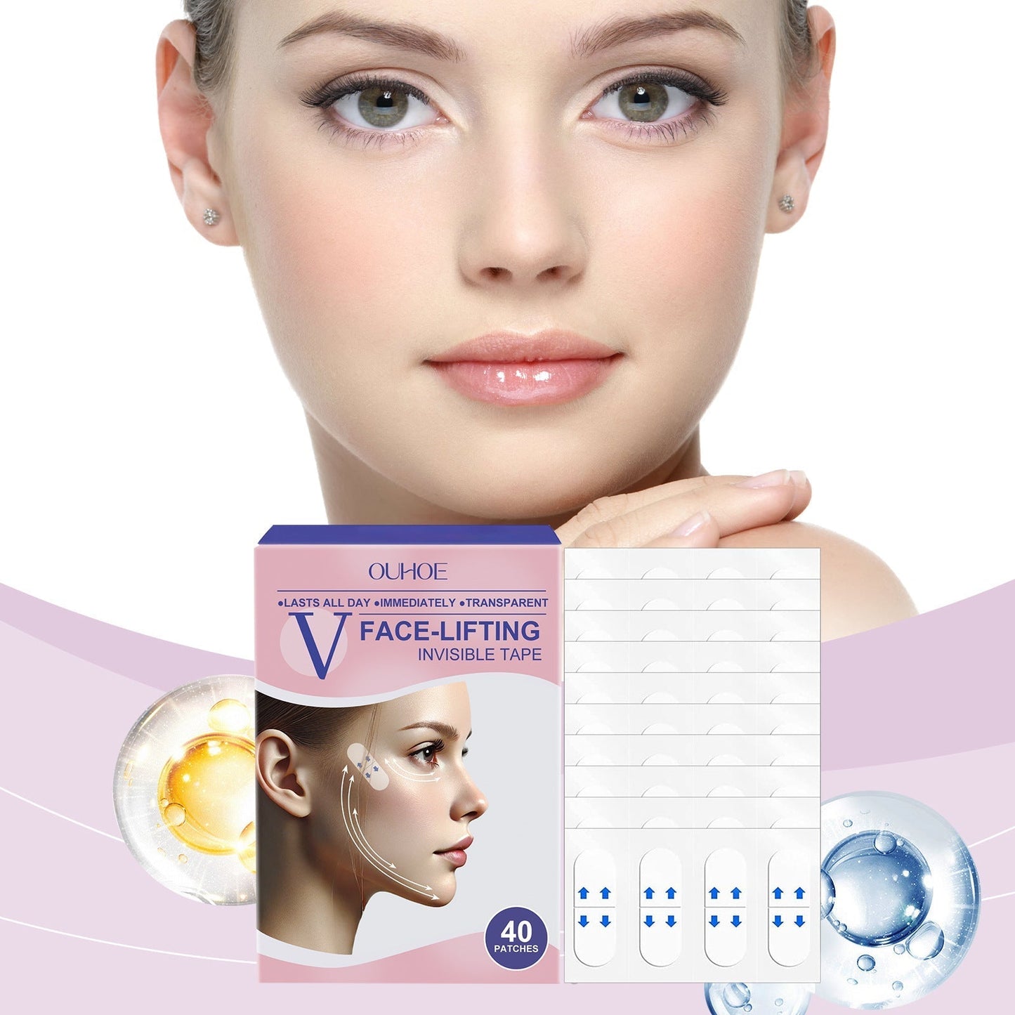 Jeune™ - Unsichtbares Facelifting Tape