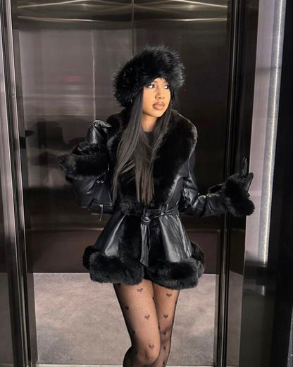 Maya | Faux Fur Coat