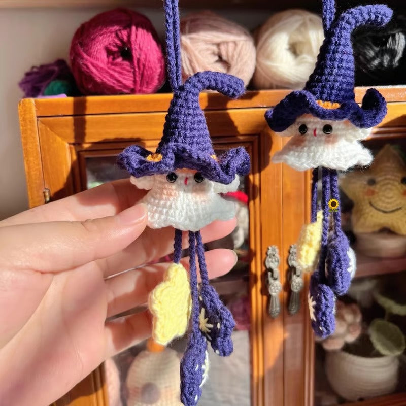 Gruseliges Geister-Häkelset - DIY Hexen-Halloween-Bastelset