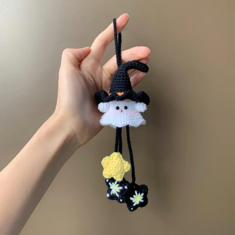 Gruseliges Geister-Häkelset - DIY Hexen-Halloween-Bastelset