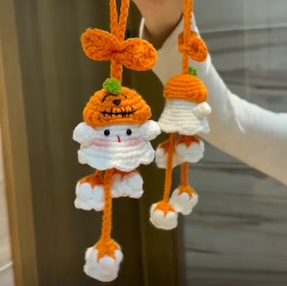 Gruseliges Geister-Häkelset - DIY Hexen-Halloween-Bastelset