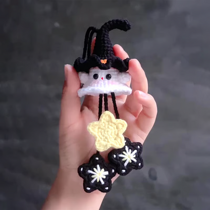 Gruseliges Geister-Häkelset - DIY Hexen-Halloween-Bastelset