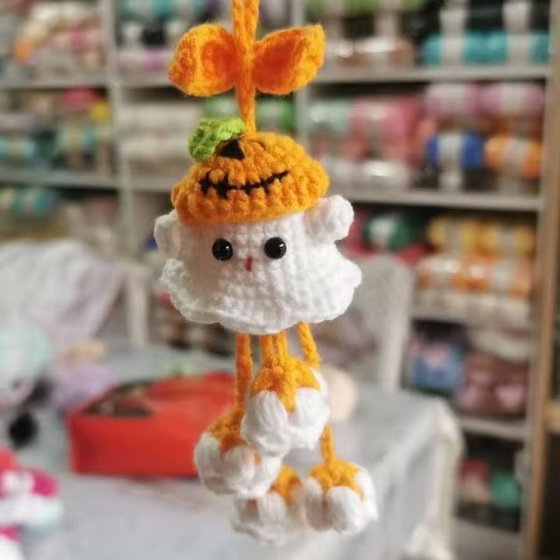 Gruseliges Geister-Häkelset - DIY Hexen-Halloween-Bastelset
