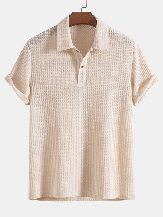 Poloshirt aus Waffelstrick | Chen