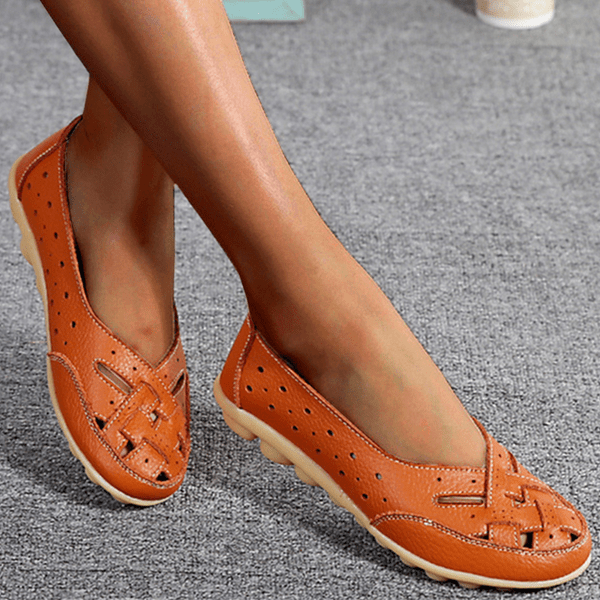 Orthopädische Leder-Sandalen