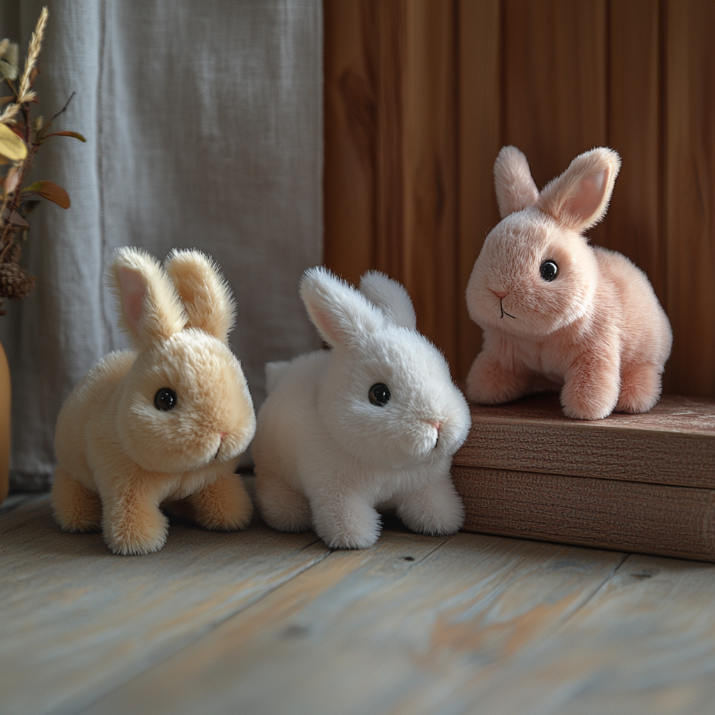 🐇Bunby - Mein realistisches Kaninchen-Spielzeug