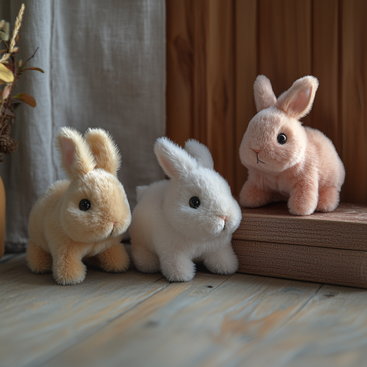 🐇Bunby - Mein realistisches Kaninchen-Spielzeug