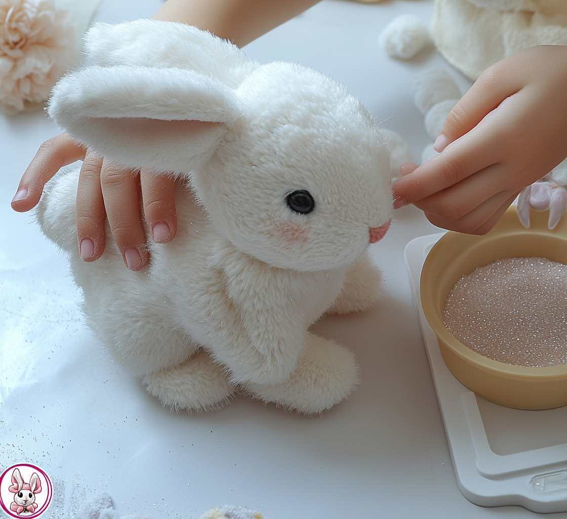 🐇Bunby - Mein realistisches Kaninchen-Spielzeug