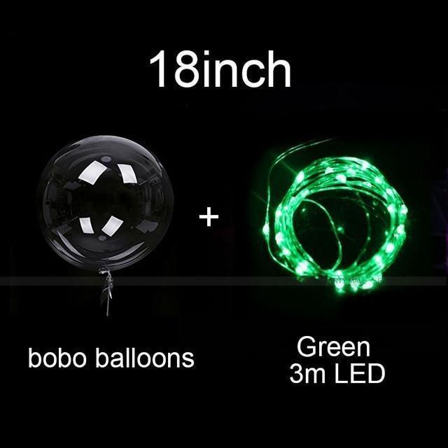 Wiederverwendbare LED-Luftballons zur Beleuchtung Ihrer Partys (X10)