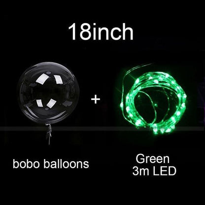 Wiederverwendbare LED-Luftballons zur Beleuchtung Ihrer Partys (X10)