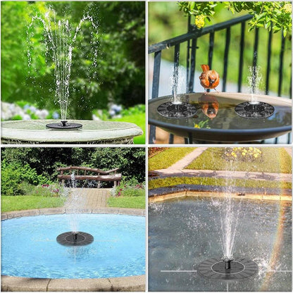Ästhetischer Solarbrunnen für Garten und Balkon
