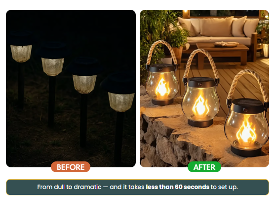 Solar Laterne Outdoor Gartenlicht – Buy 2 Get 1 Free 🔥