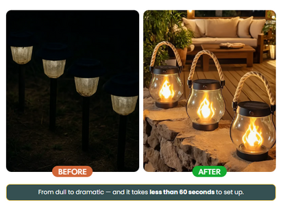 Solar Laterne Outdoor Gartenlicht – Buy 2 Get 1 Free 🔥