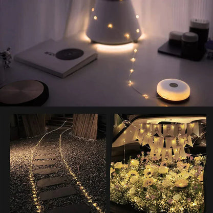 FeenGlühen™ Tragbare LED-Lichterkette für Feenstimmung