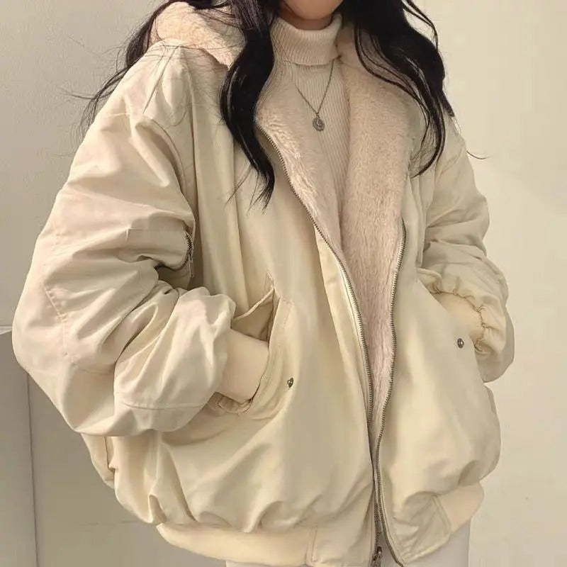 Ellen | Bequeme doppellagige Winterjacke im koreanischen Stil