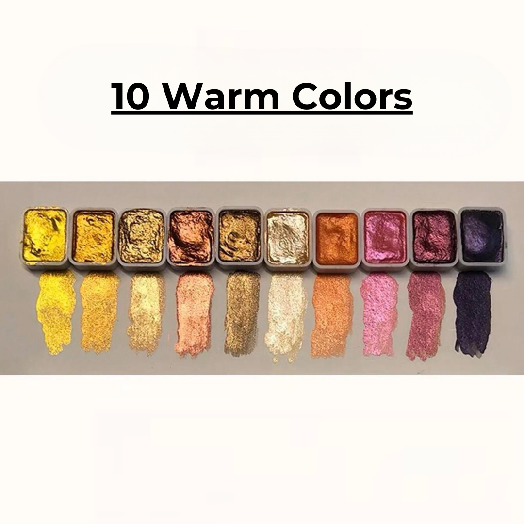 Perlmutt-Aquarelle Pro – Intensive Brilliance and Radiant Hues